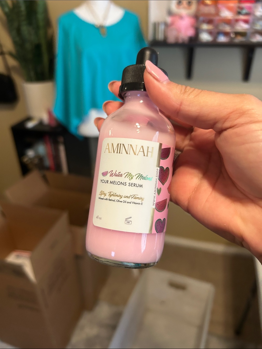 Aminnah Water my melons serum